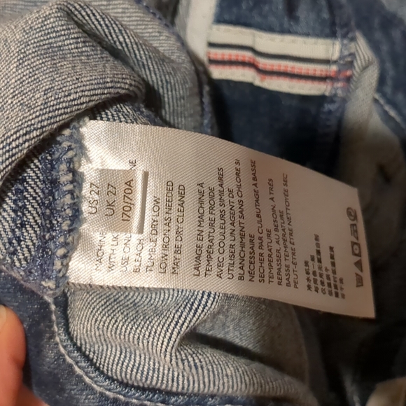 Anthropologie Pilcro and The letterpress front seamed Jeans size 27 - Picture 13 of 14